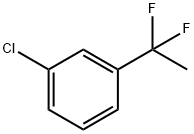 1-Chloro-3-(1,1-difluoroethyl)benzene Struktur