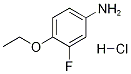 4-ETHOXY-3-FLUOROANILINE HYDROCHLORIDE Struktur