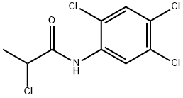 2-CHLORO-N-(2,4,5-TRICHLOROPHENYL)PROPANAMIDE Struktur