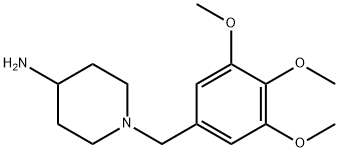 1-(3,4,5-TRIMETHOXYBENZYL)PIPERIDIN-4-AMINE Struktur