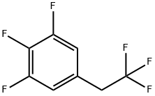 1,2,3-TRIFLUORO-5-(2,2,2-TRIFLUOROETHYL)BENZENE Struktur