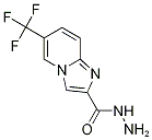 6-(trifluoromethyl)imidazo[1,2-a]pyridine-2-carbohydrazide Struktur