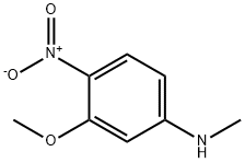 3-methoxy-N-methyl-4-nitroaniline Struktur