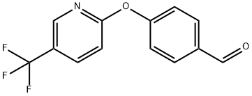 4-[5-(Trifluoromethyl)pyridin-2-yloxy]benzaldehyde Struktur