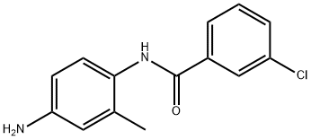 N-(4-Amino-2-methylphenyl)-3-chlorobenzamide Struktur