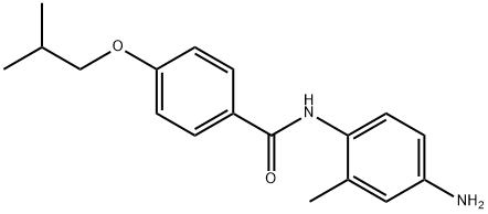 N-(4-Amino-2-methylphenyl)-4-isobutoxybenzamide Struktur