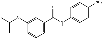 N-(4-Aminophenyl)-3-isopropoxybenzamide Struktur