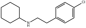 N-(4-Chlorophenethyl)cyclohexanamine Struktur