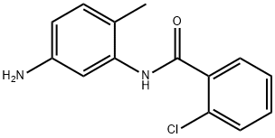 N-(5-Amino-2-methylphenyl)-2-chlorobenzamide Struktur