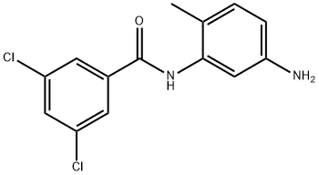 N-(5-Amino-2-methylphenyl)-3,5-dichlorobenzamide Struktur