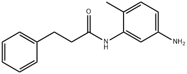 N-(5-Amino-2-methylphenyl)-3-phenylpropanamide Struktur