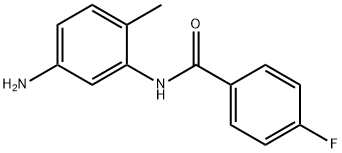 N-(5-Amino-2-methylphenyl)-4-fluorobenzamide Struktur