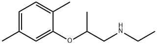 N-[2-(2,5-Dimethylphenoxy)propyl]-N-ethylamine Struktur