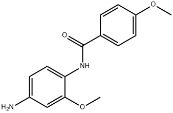 N-(4-amino-2-methoxyphenyl)-4-methoxybenzamide Struktur