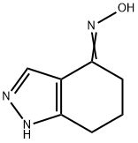 (4Z)-1,5,6,7-tetrahydro-4H-indazol-4-one oxime Struktur