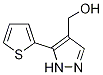 (5-thien-2-yl-1H-pyrazol-4-yl)methanol Struktur