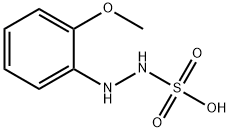 2-(2-methoxyphenyl)hydrazinesulfonic acid Struktur