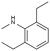 N-(2,6-diethylphenyl)-N-methylamine Struktur