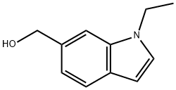 (1-ethyl-1H-indol-6-yl)methanol Struktur