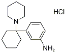 [3-(1-piperidin-1-ylcyclohexyl)phenyl]amine hydrochloride Struktur