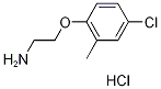 [2-(4-chloro-2-methylphenoxy)ethyl]amine hydrochloride Struktur