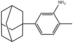 [5-(1-adamantyl)-2-methylphenyl]amine Struktur