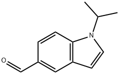 1-ISOPROPYL-1H-INDOLE-5-CARBALDEHYDE Struktur