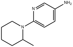 6-(2-Methyl-1-piperidinyl)-3-pyridinylamine Struktur