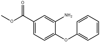 Methyl 3-amino-4-phenoxybenzoate Struktur