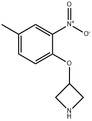 3-(4-Methyl-2-nitrophenoxy)azetidine Struktur