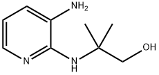 2-[(3-Amino-2-pyridinyl)amino]-2-methyl-1-propanol Struktur