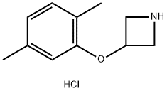 3-(2,5-Dimethylphenoxy)azetidine Struktur