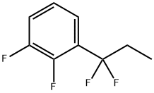 1-(1,1-Difluoropropyl)-2,3-difluorobenzene Struktur