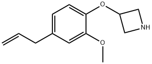 3-(4-Allyl-2-methoxyphenoxy)azetidine Struktur