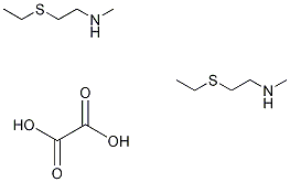 2-(ethylthio)-N-methylethanamine Struktur