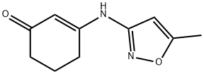 2-cyclohexen-1-one, 3-[(5-methyl-3-isoxazolyl)amino]- Struktur