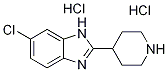 6-Chloro-2-piperidin-4-yl-1H-benzimidazole dihydrochloride Struktur