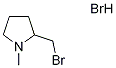 2-(Bromomethyl)-1-methylpyrrolidine hydrobromide Struktur