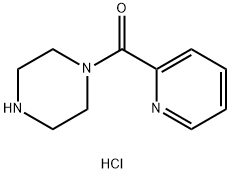 1-Piperazinyl(2-pyridinyl)methanone hydrochloride Struktur