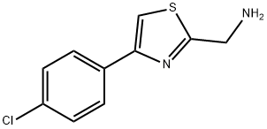 {[4-(4-Chlorophenyl)-1,3-thiazol-2-yl]-methyl}amine dihydrochloride Struktur