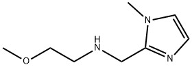 (2-Methoxyethyl)[(1-methyl-1H-imidazol-2-yl)-methyl]amine dihydrochloride Struktur