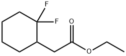 Ethyl 2-(2,2-difluorocyclohexyl)acetate Struktur