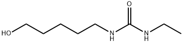 1-Ethyl-3-(5-hydroxypentyl)urea Struktur