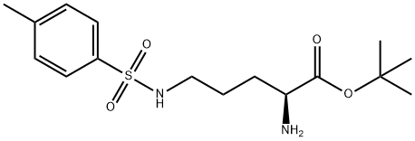 tert-Butyl N~5~-[(4-methylphenyl)sulfonyl]-L-ornithinate Struktur