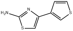 4-(Thien-3-yl)-1,3-thiazol-2-amine Struktur