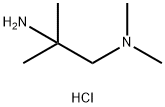 N~1~,N~1~,2-trimethylpropane-1,2-diamine dihydrochloride Struktur