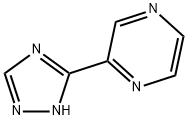 2-(1H-1,2,4-Triazol-5-yl)pyrazine Struktur