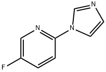 5-Fluoro-2-(1H-imidazol-1-yl)pyridine Struktur