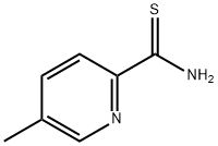 5-METHYLPYRIDINE-2-CARBOTHIOAMIDE Struktur