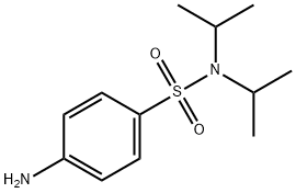 4-AMINO-N,N-DIISOPROPYLBENZENESULFONAMIDE Struktur